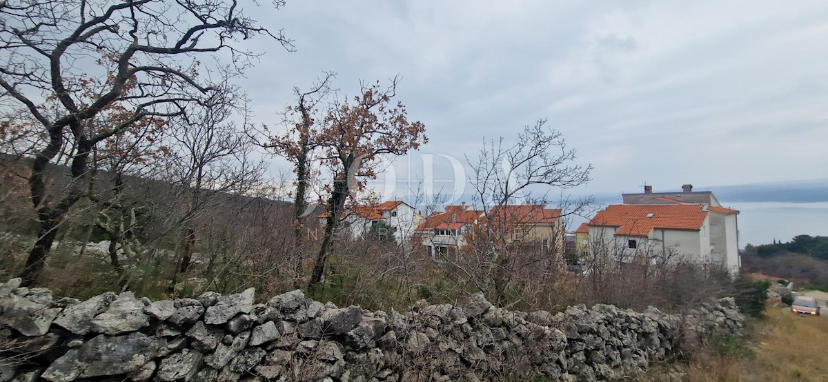 Crikvenica, terreno con vista in una posizione eccellente