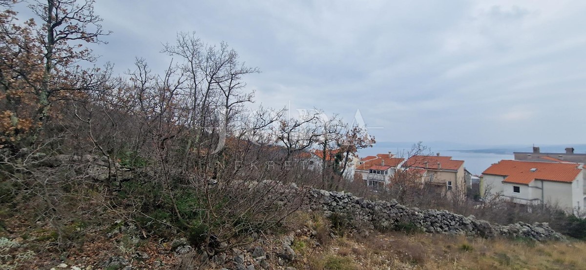 Crikvenica, terreno con vista in una posizione eccellente