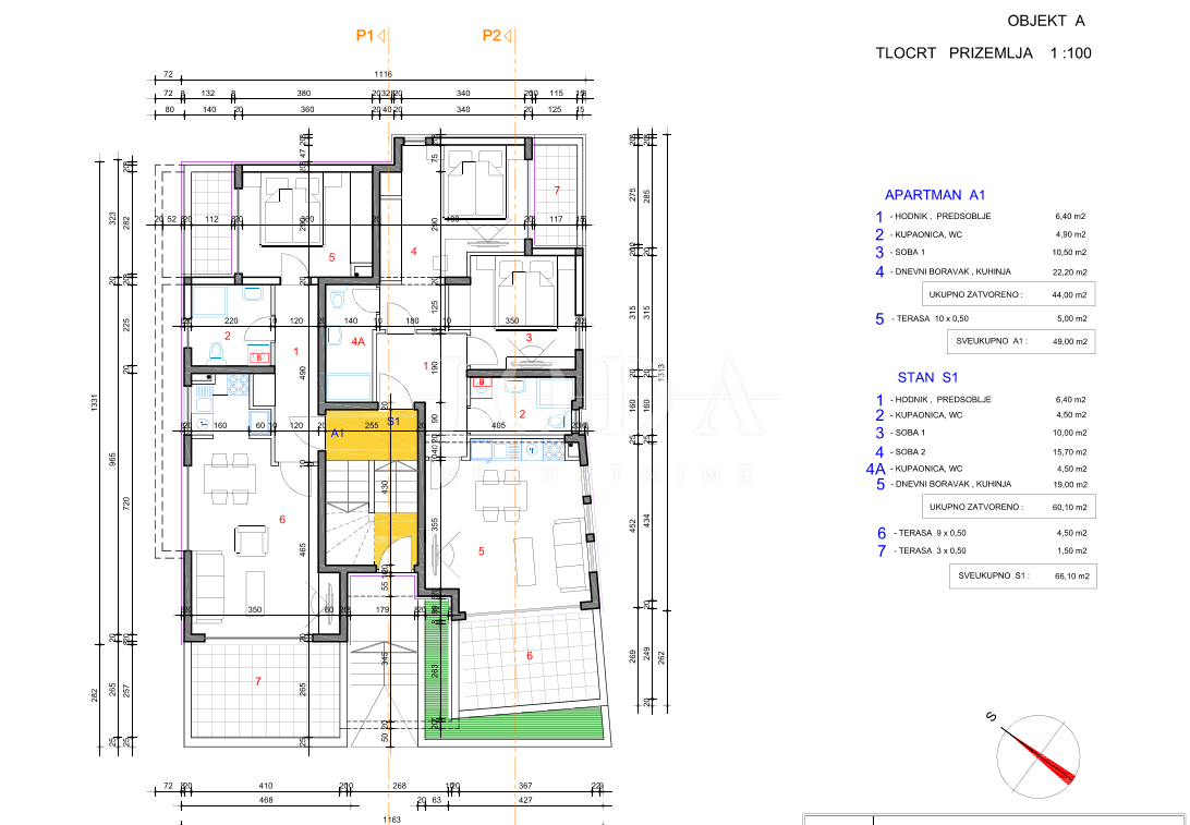 Nuovo edificio Novalja