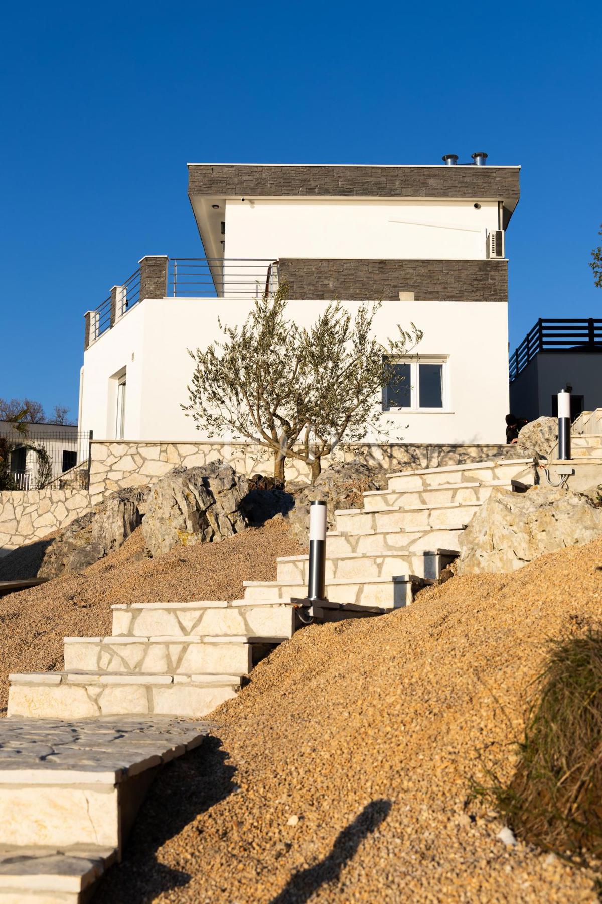 Villa prima fila sul mare con vista panoramica