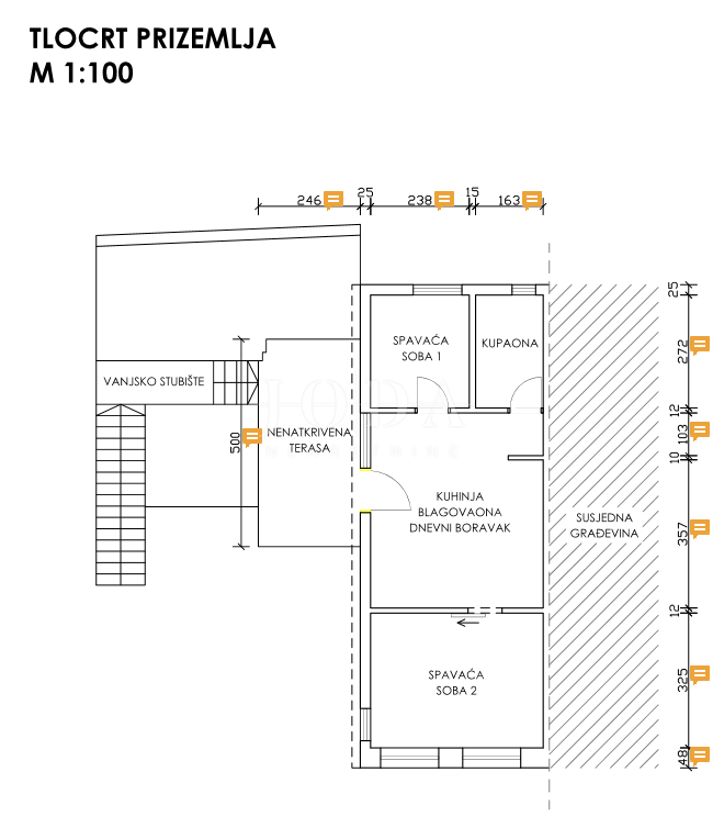 Casa Dramalj, Crikvenica, 70m2
