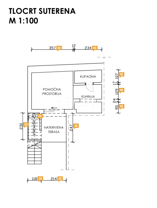 Casa Dramalj, Crikvenica, 70m2