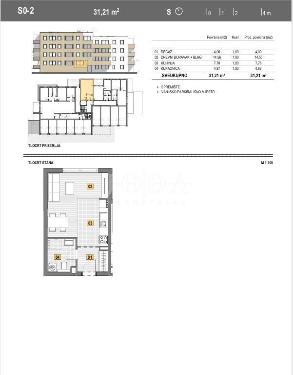 Allogio Senj, 31,21m2