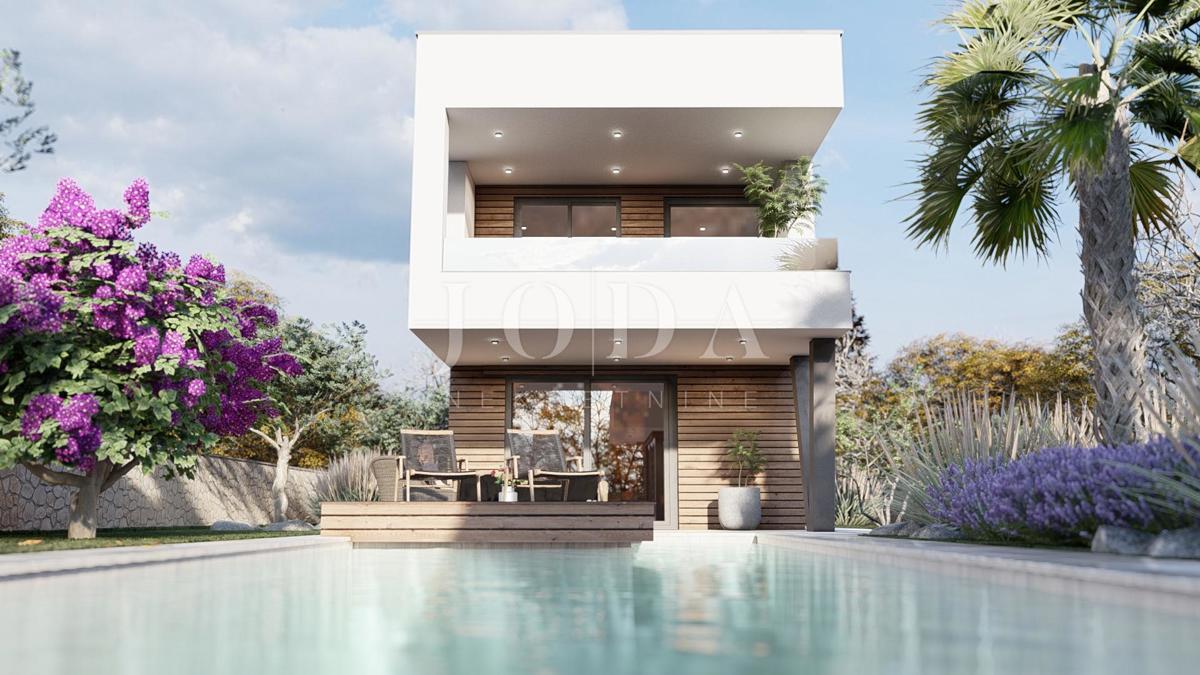 Dintorni di Baška - villa indipendente con piscina