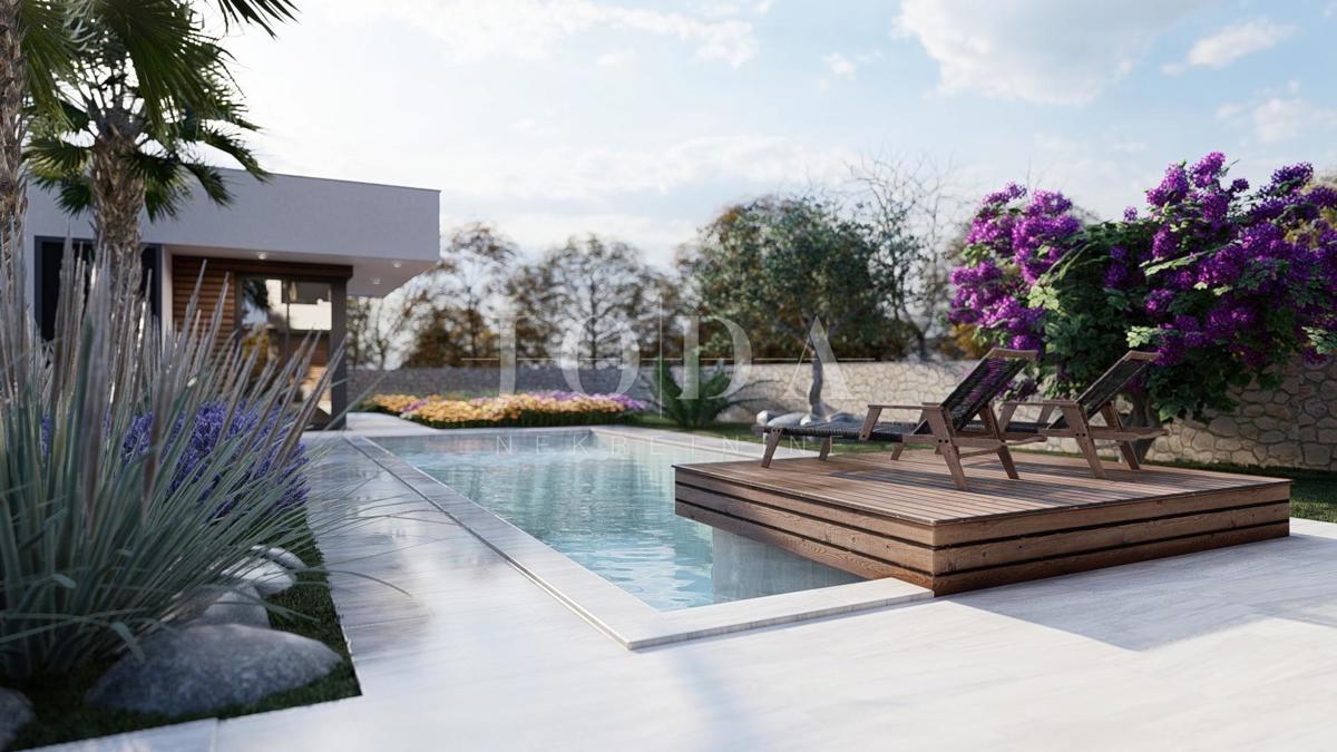 Dintorni di Baška - villa indipendente con piscina