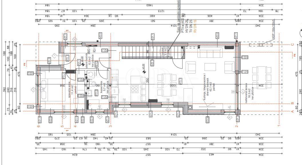 Dintorni di Baška - villa indipendente con piscina