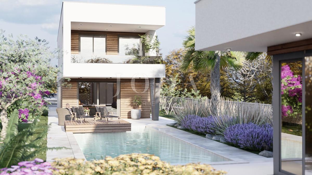 Dintorni di Baška - villa indipendente con piscina