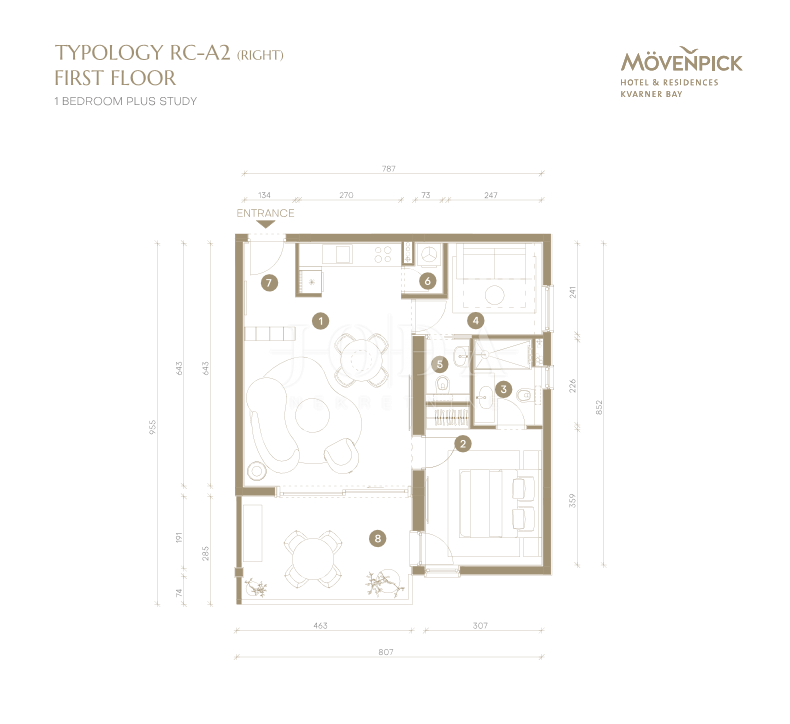 Allogio Novi Vinodolski, 78m2