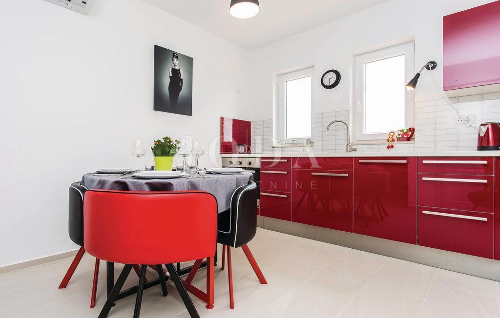 Modern house with pool and sea view, island of Krk