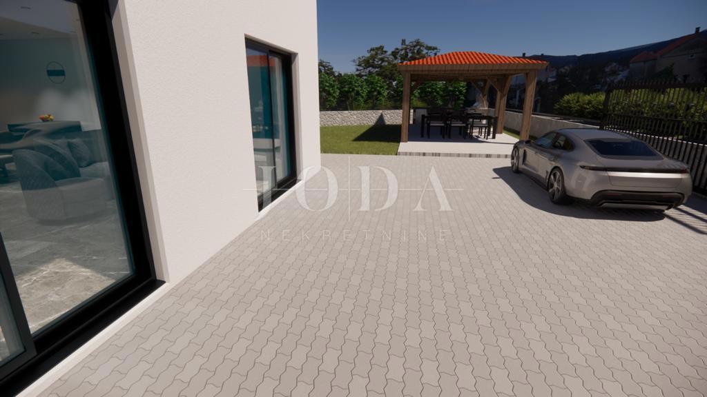 Casa semi-indipendente con piscina, nuova costruzione Vrbnik-dintorni
