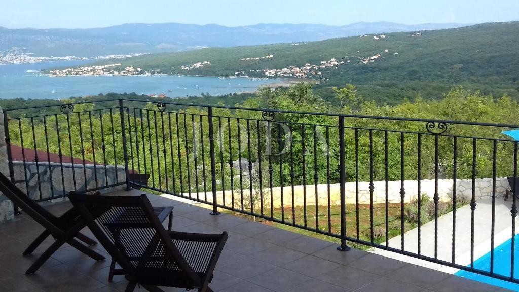 Beautiful villa with a panoramic view of the sea