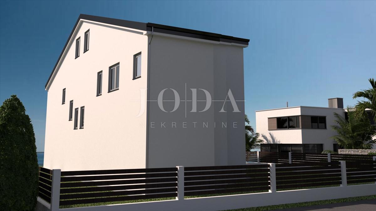 Nuova costruzione Malinska- moderna casa bifamiliare 