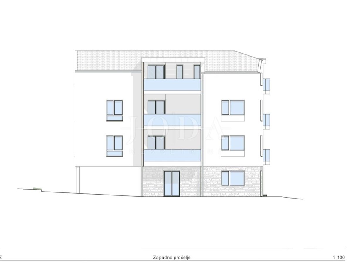 Attico di Povile in un nuovo edificio