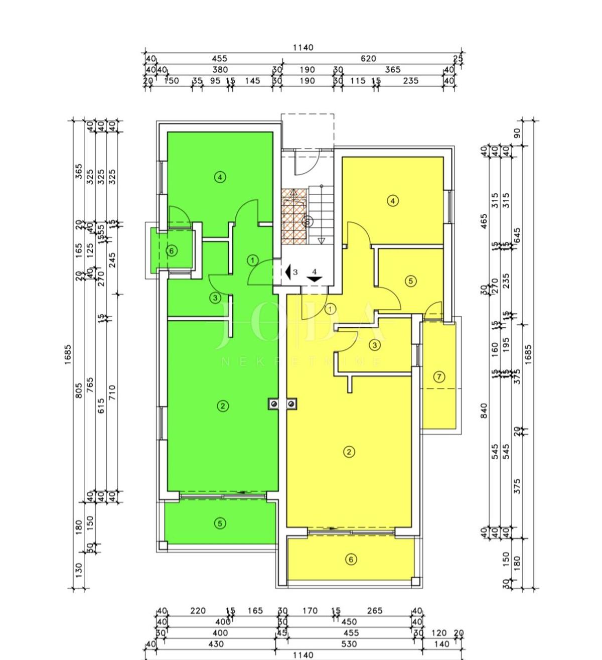 Bilocale a Crikvenica con garage