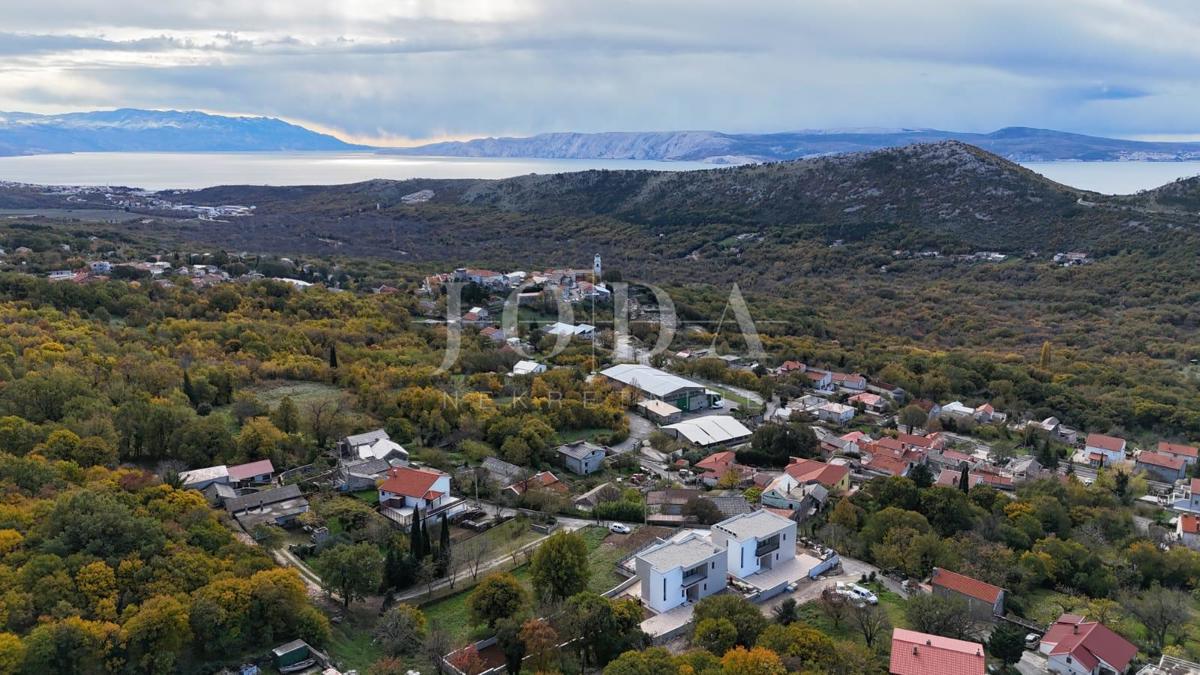 Bribir villa moderna con piscina e vista mare