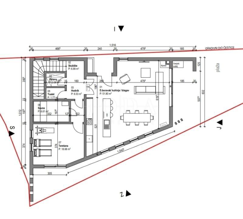 Casa Rabac, Labin, 273,34m2