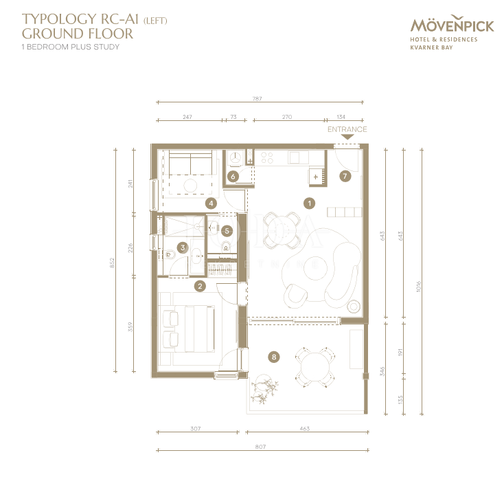 Allogio Novi Vinodolski, 78m2