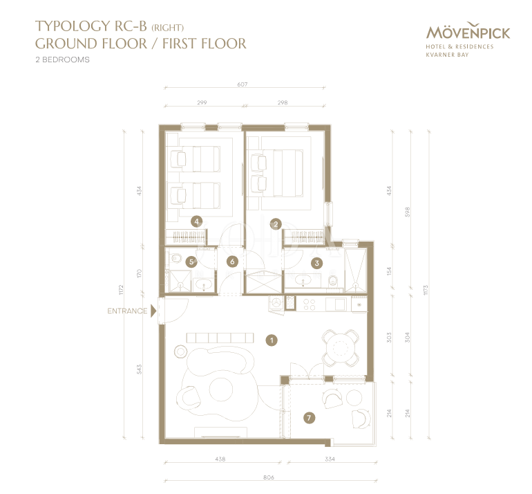 Allogio Novi Vinodolski, 78m2