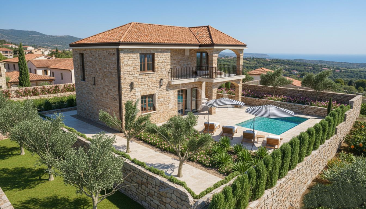 Malinska – nuova casa rustica a basso consumo energetico