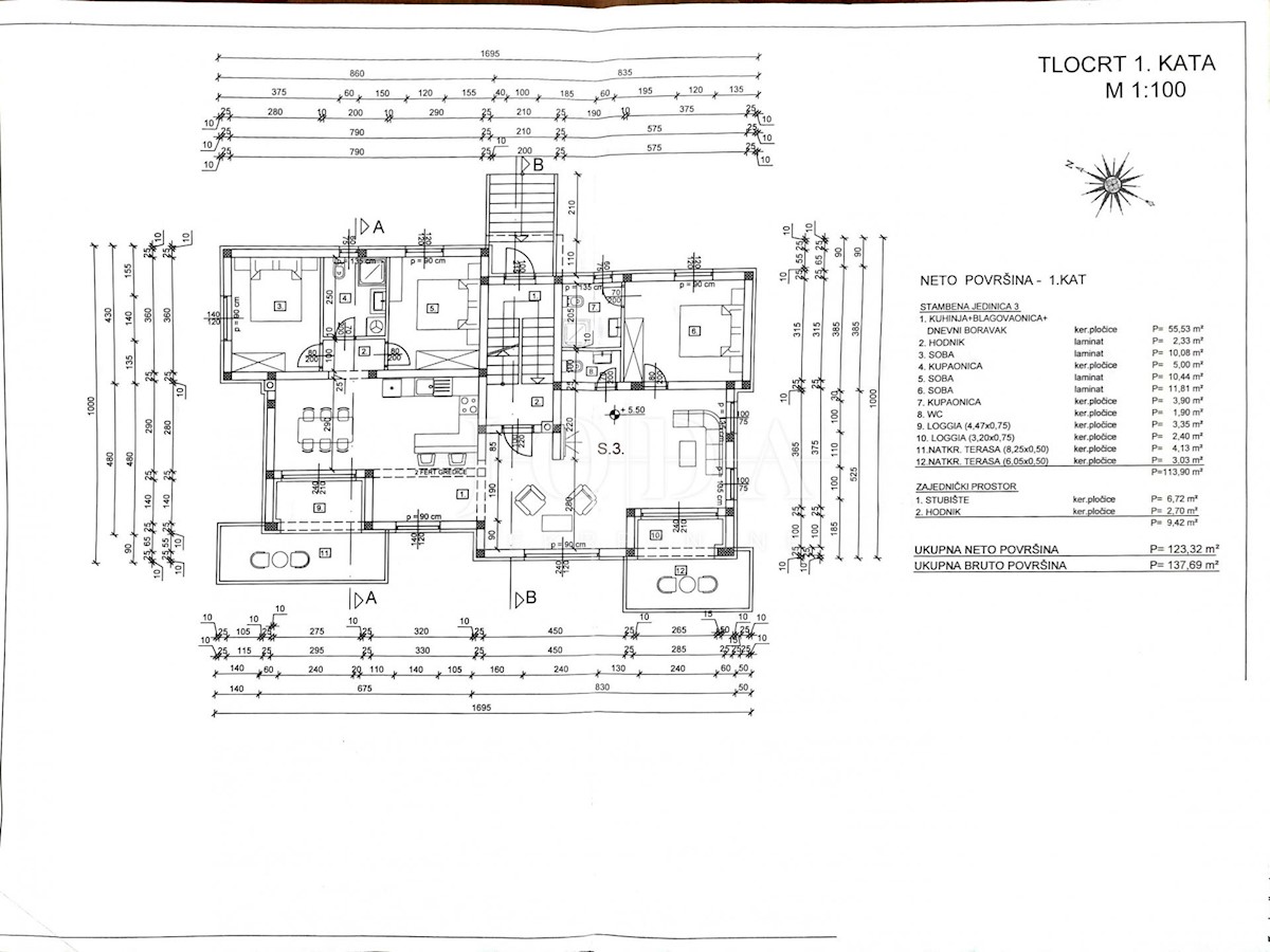 Allogio Crikvenica, 50m2