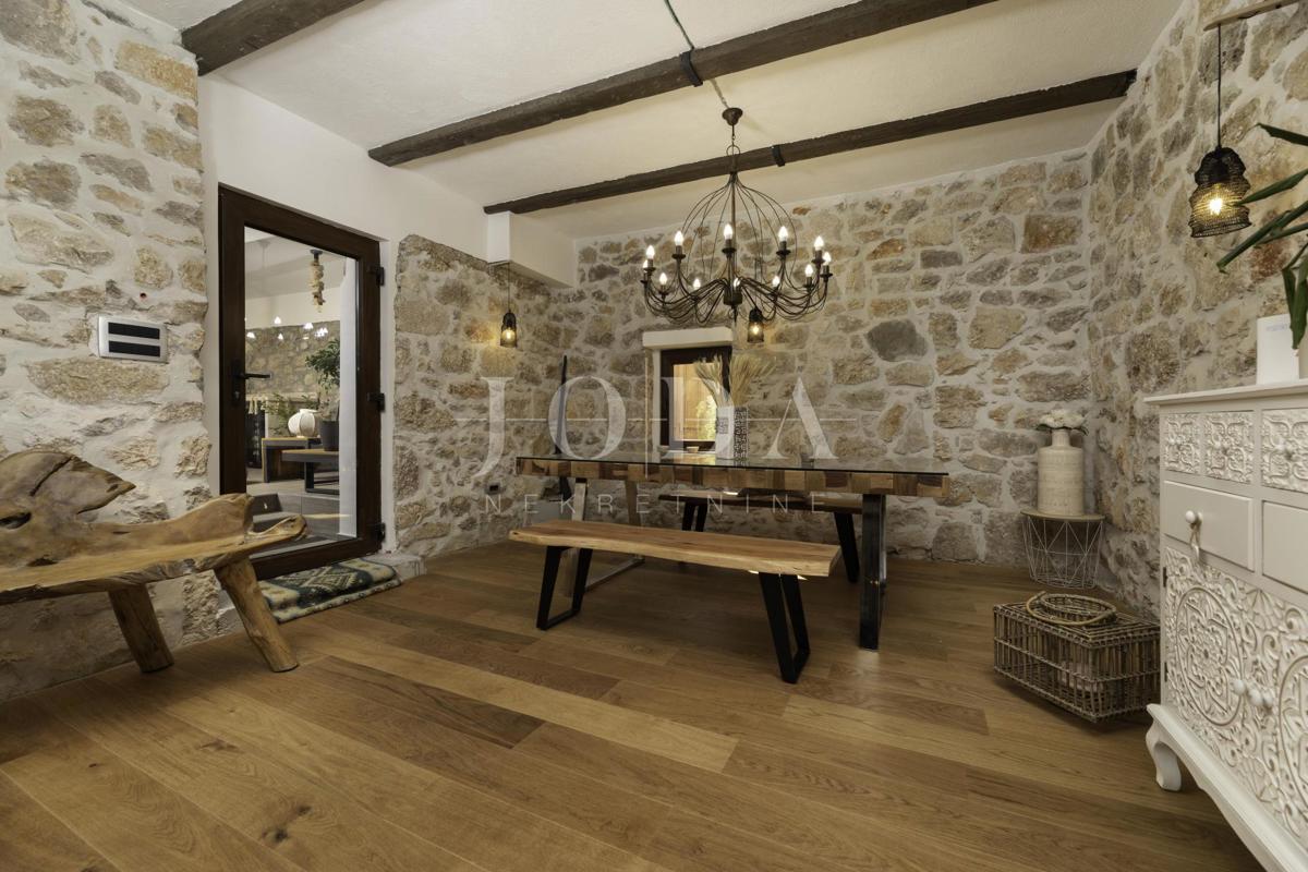 Luxury stone villa with pool, Vrbnik - island of Krk