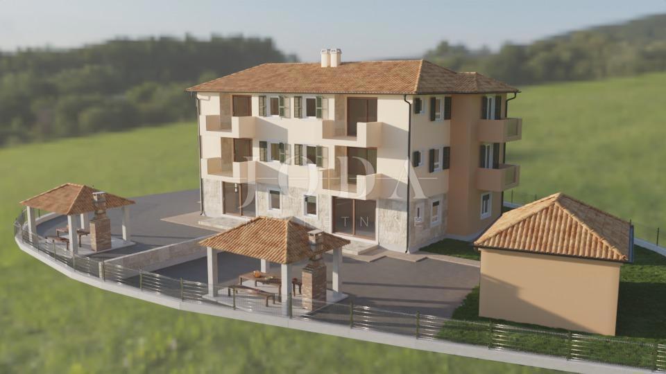 Apartment with two bedrooms in a new building 