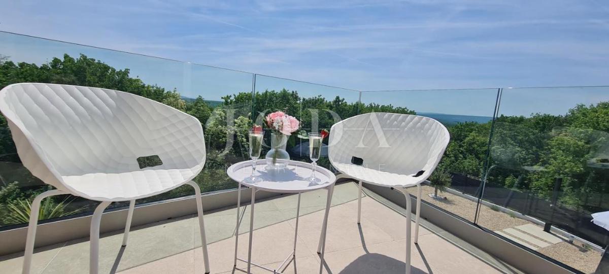 Isola di Krk,  casa moderna con vista aperta