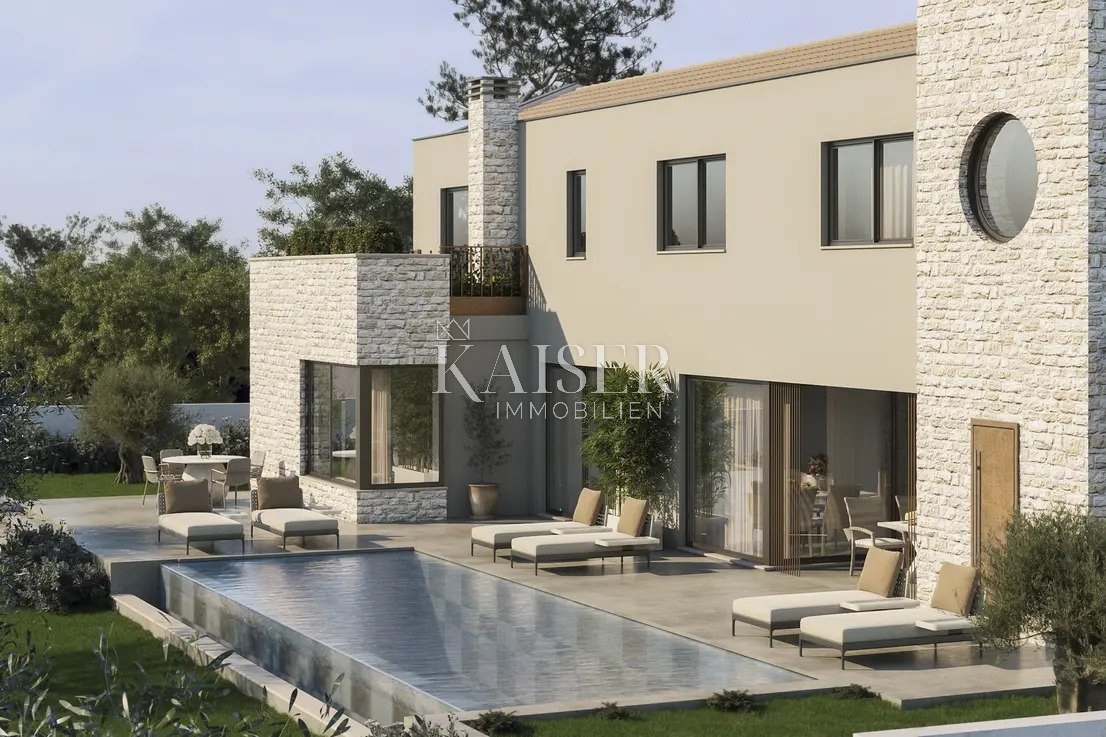 Istria - Parenzo, lussuosa villa mediterranea con sauna e piscina