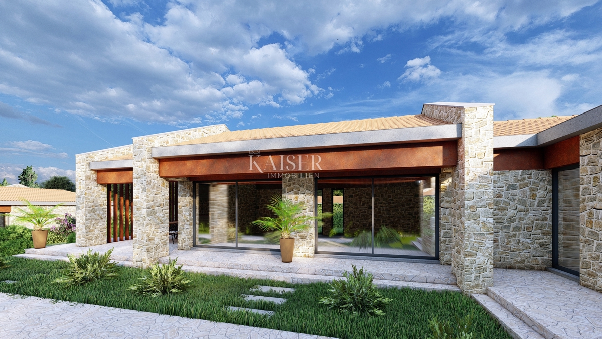 Istria, zona Montona - permesso di costruzione per una casa