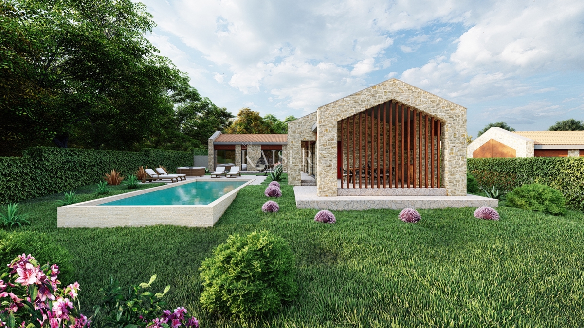 Istria, zona Montona - permesso di costruzione per una casa