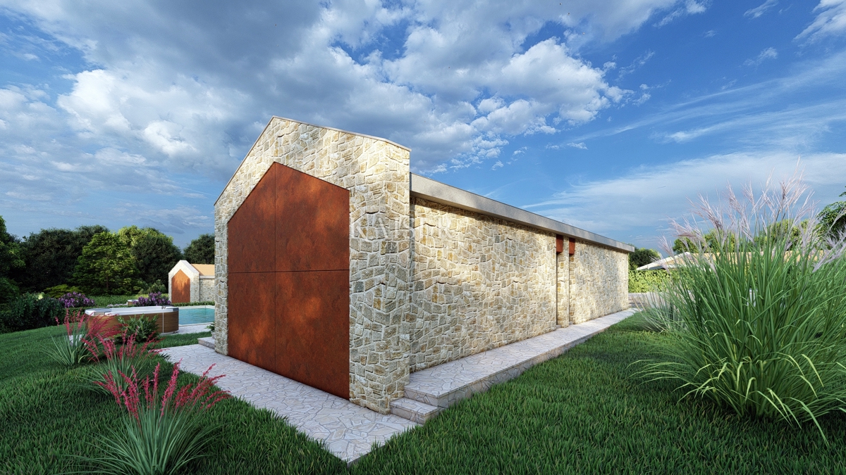 Istria, zona Montona - permesso di costruzione per una casa