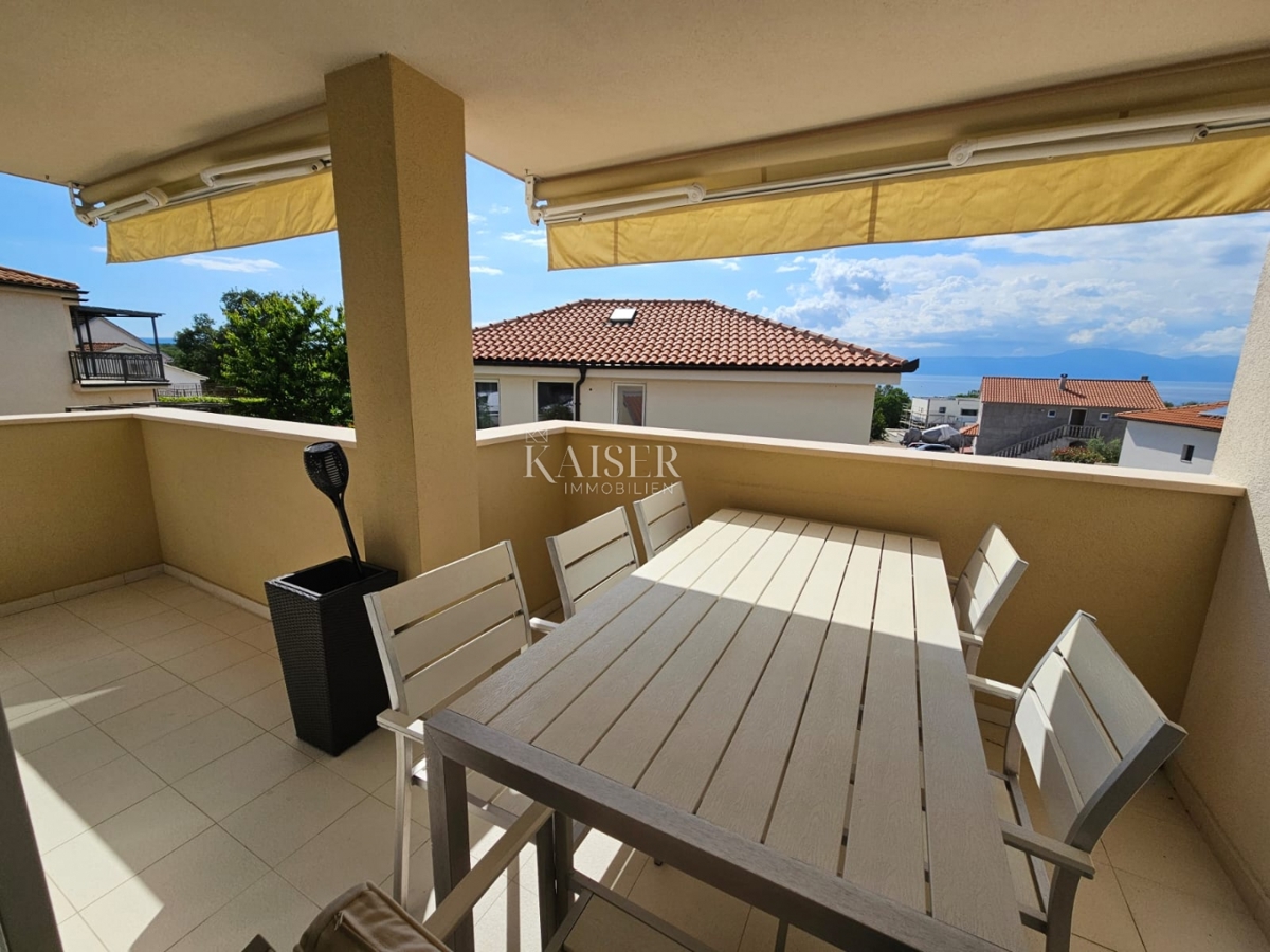 Appartamento Malinska, Malinska-Dubašnica, 100m2