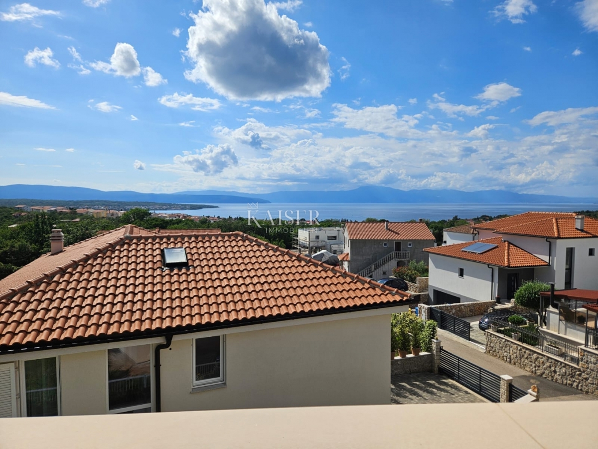 Appartamento Malinska, Malinska-Dubašnica, 100m2