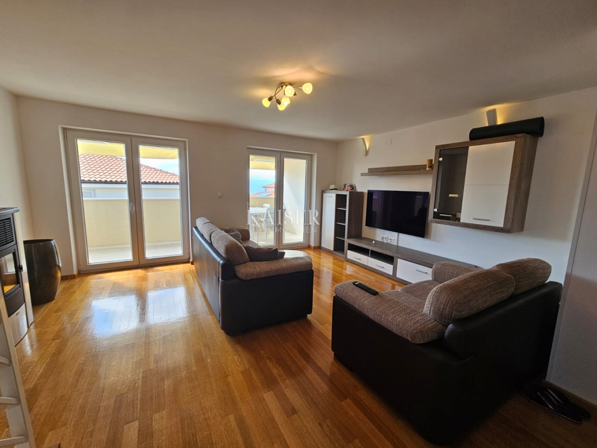 Appartamento Malinska, Malinska-Dubašnica, 100m2