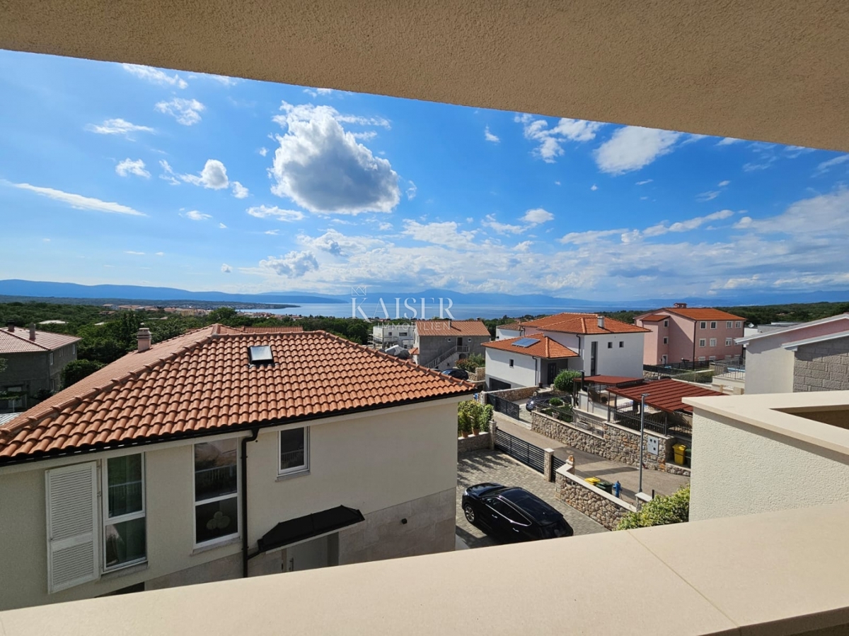 Appartamento Malinska, Malinska-Dubašnica, 100m2