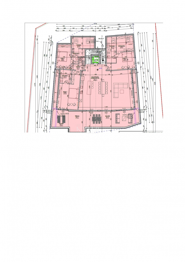 Appartamento Opatija, 545,79m2