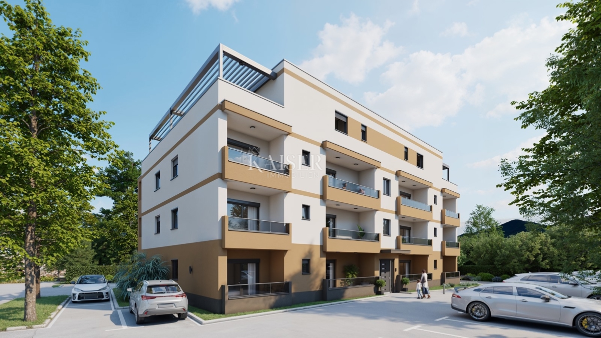 Zona Parenzo, Istria - appartamento 70m2 in un nuovo edificio con ascensore 