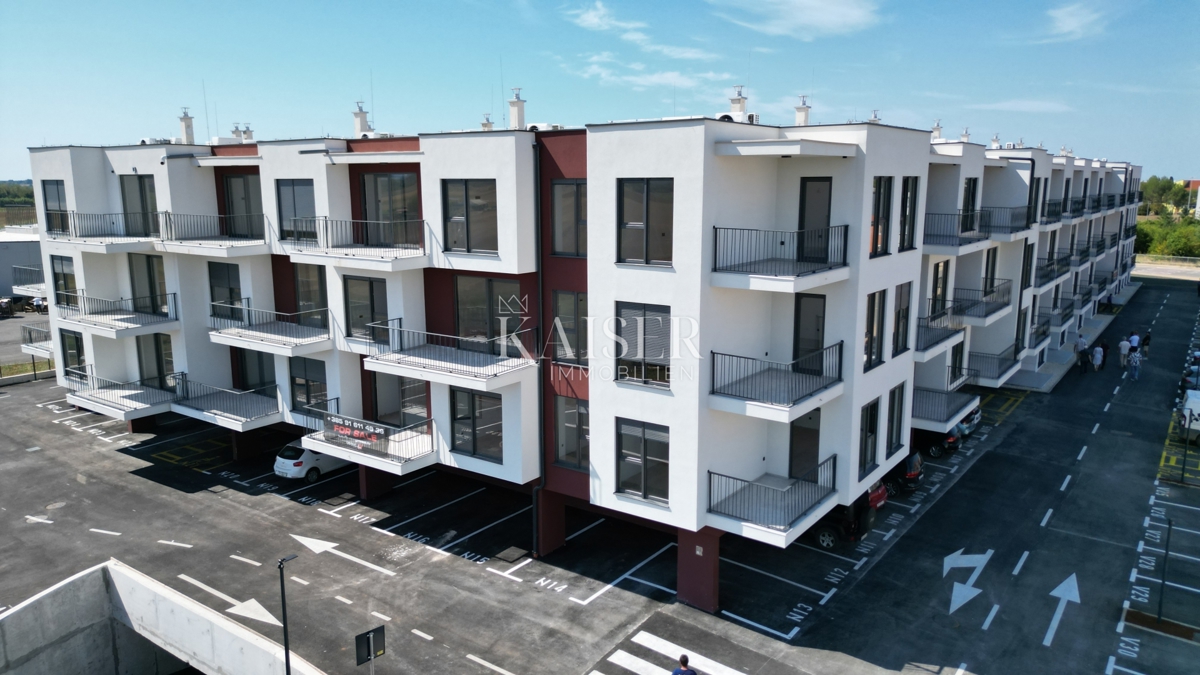 Istria, Umago - appartamento bilocale in nuova costruzione, 71 m2, piano terra con giardino