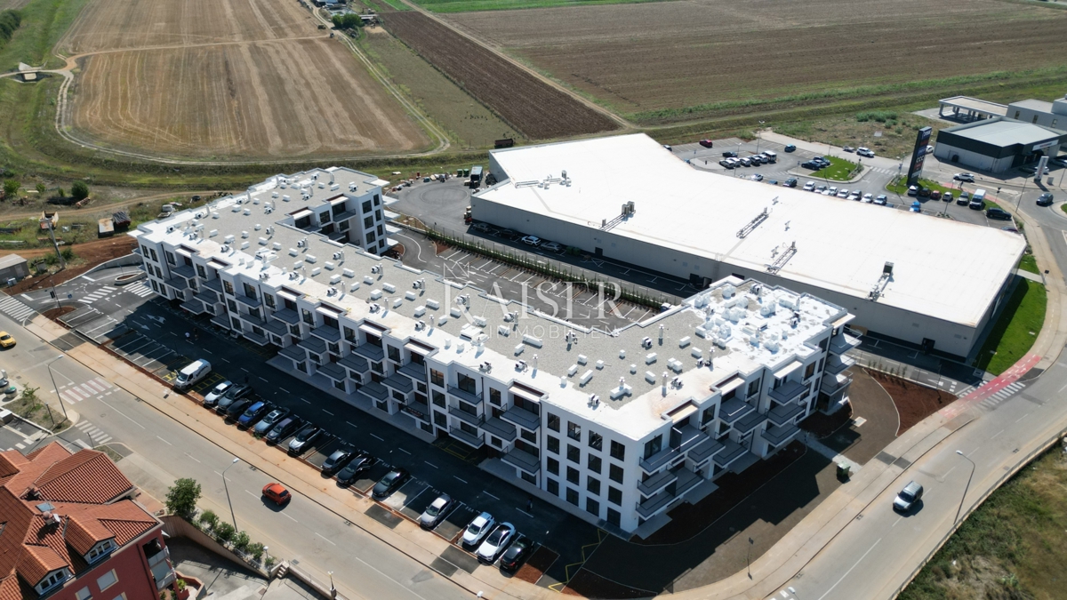 Istria, Umago - appartamento bilocale in nuova costruzione, 71 m2, piano terra con giardino