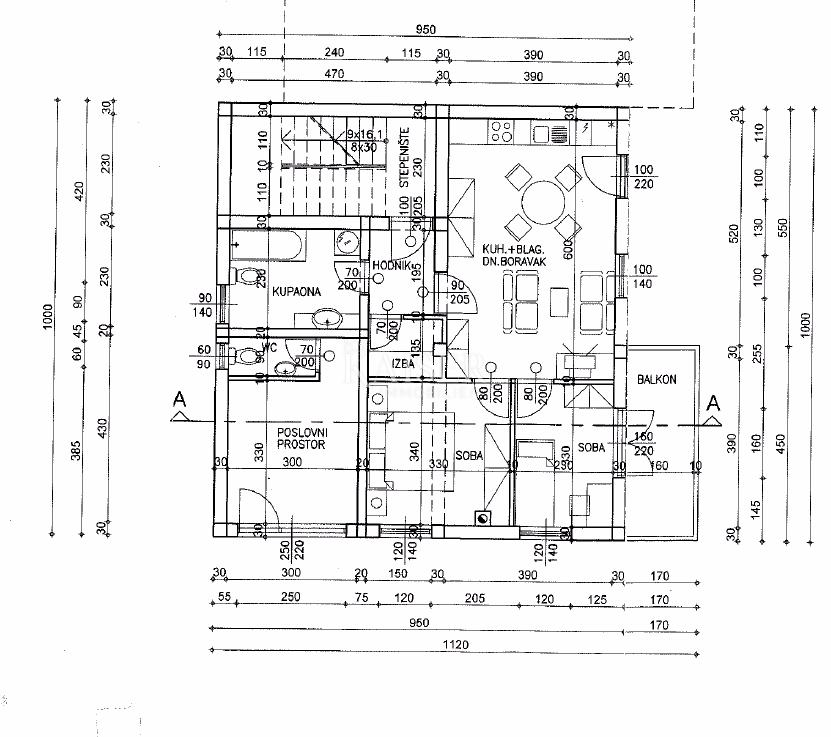 Abbazia, Matulji, Puži, nuova costruzione, appartamento con 2 camere da letto 75 m2