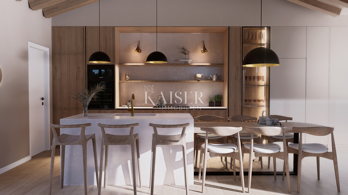 Istria - Parenzo, progetto villa con permesso di costruire