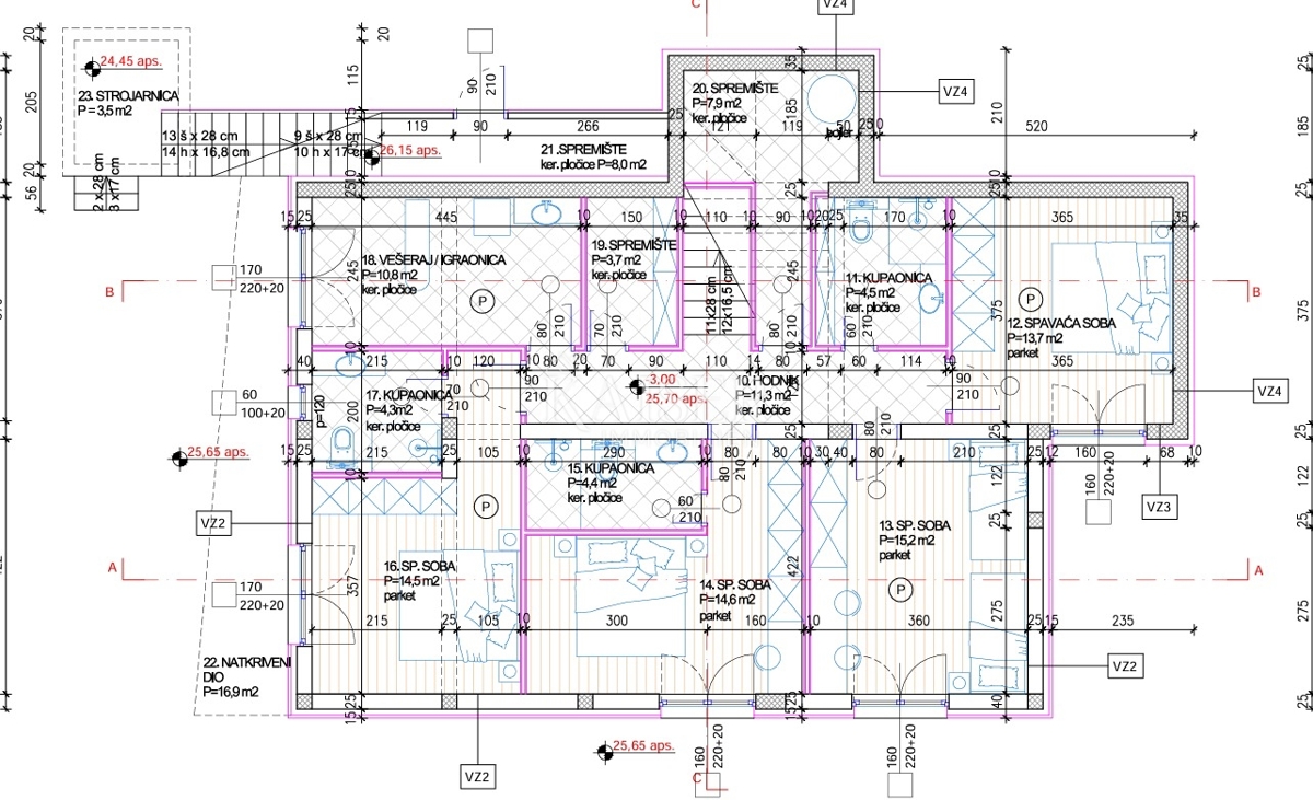 Villa Stivašnica, Rogoznica, 222m2