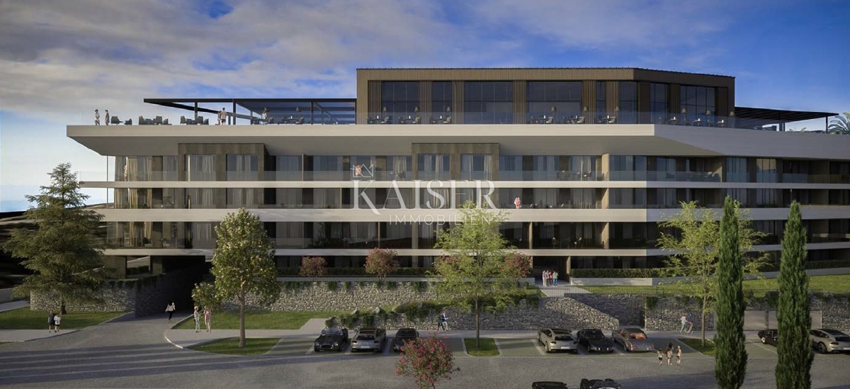 Istria, Umago, Salvore - appartamento 61m2, in un resort di lusso, adattato per disabili