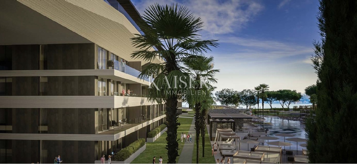 Istria, Umago, Salvore - appartamento 61m2, in un resort di lusso, adattato per disabili