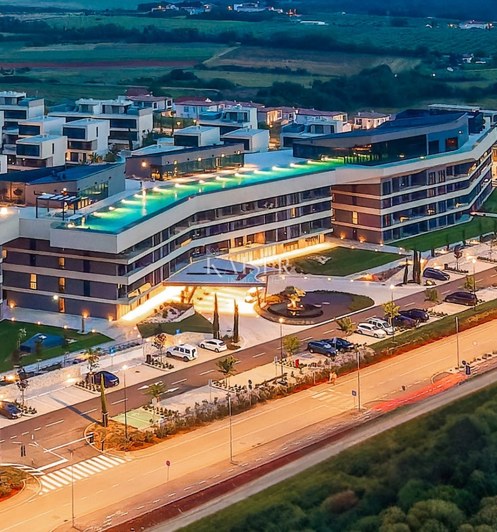 Istria, Umago, Salvore - appartamento 61m2, in un resort di lusso, adattato per disabili