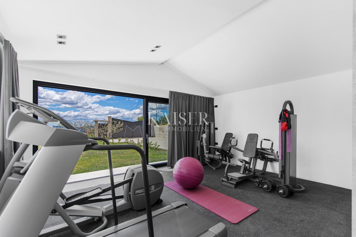 Istria, Buzet - villa di lusso, 210m2, con vista unica