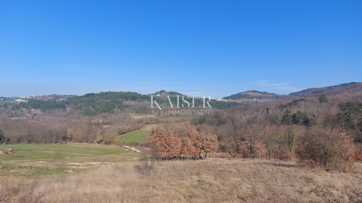 Istria, zona Montona, Caroiba - terreno edificabile, 1.990 m2