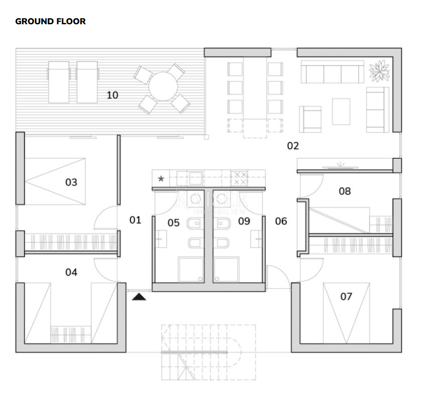 Appartamento Novigrad, 108,20m2