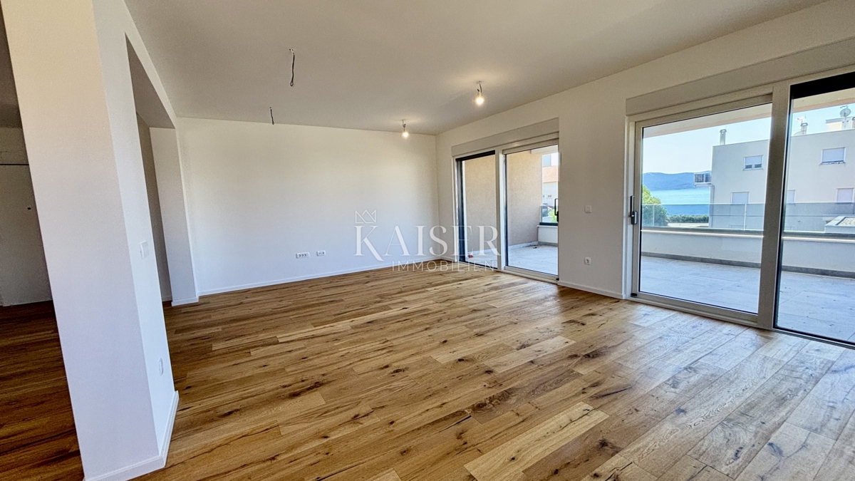 Zara-Sukošan: Appartamento con tre camere da letto con vista, a 50 m dal mare