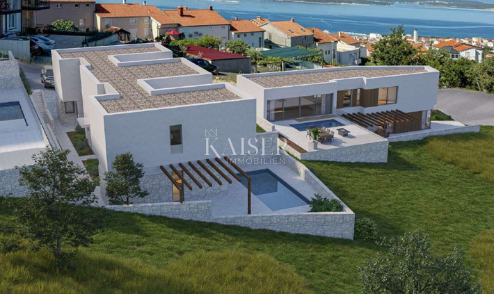 Crikvenica - casa 66m2 con vista mare e piscina